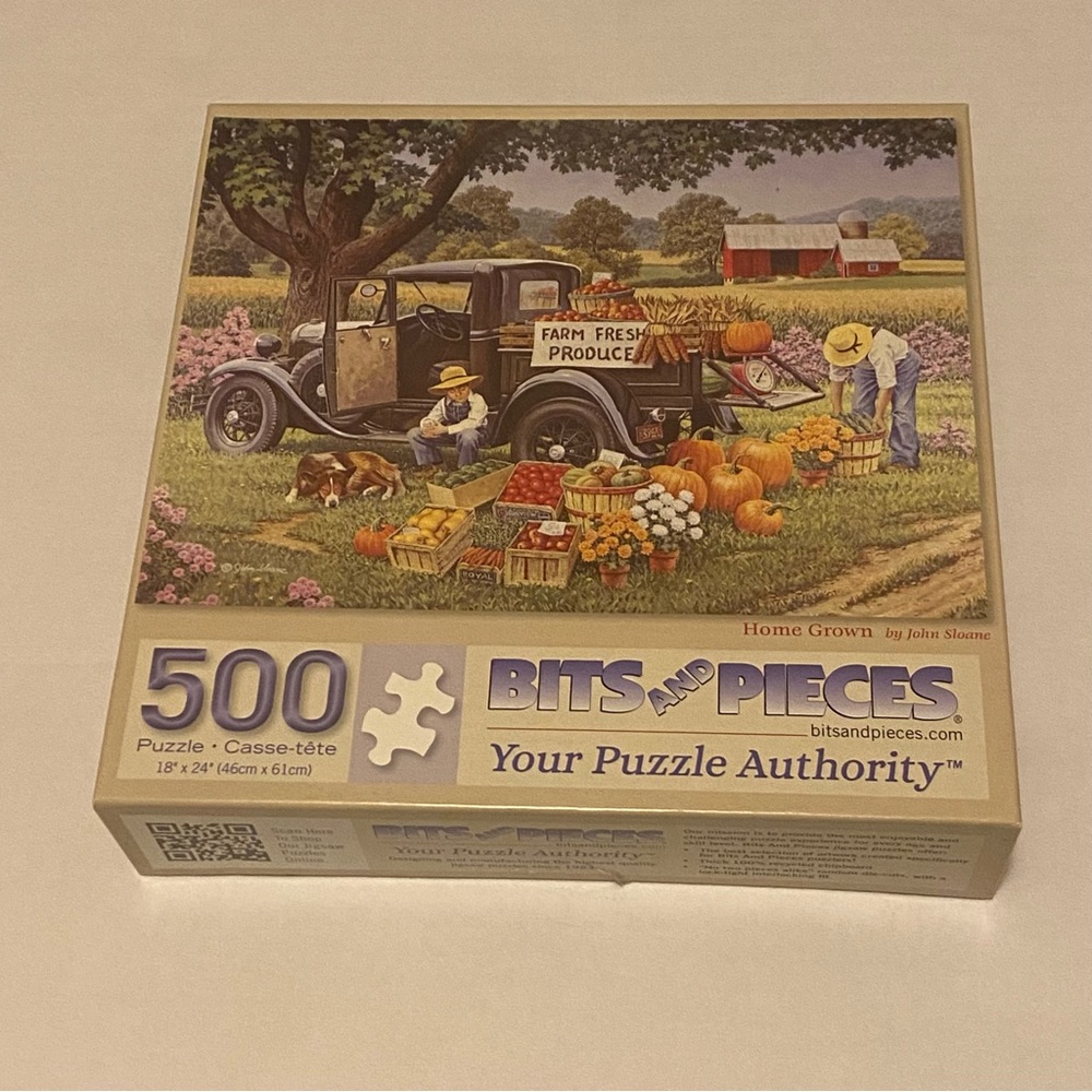 Bits and Pieces 500 Piece Puzzle Home Grown